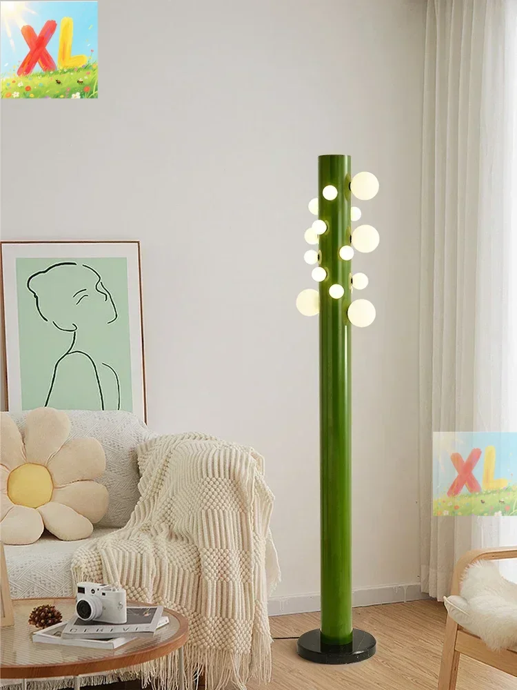 

Designer Memphis Floor Lamp Sales Office Model Room Living Room Decorative Light Net Red Warm Bedroom Vertical Light Fixtures