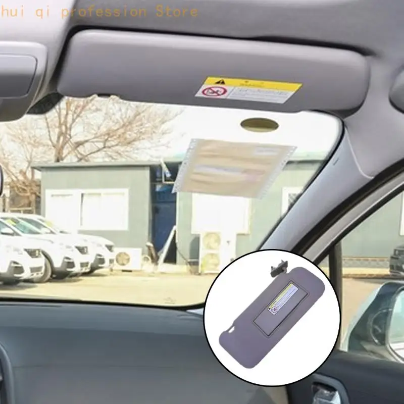 

H8WE Anti Glares Sun Visors Double Purpose Vanity Mirror enhances Durability Vehicle Specific Sun Visors replacements for