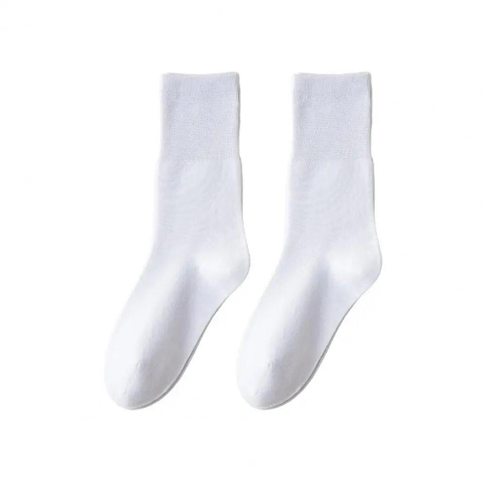 

Simple Elegant Socks Soft Breathable Women's Crew Socks for Athletic Running Casual Wear Seamless Mid-tube Ankle Socks