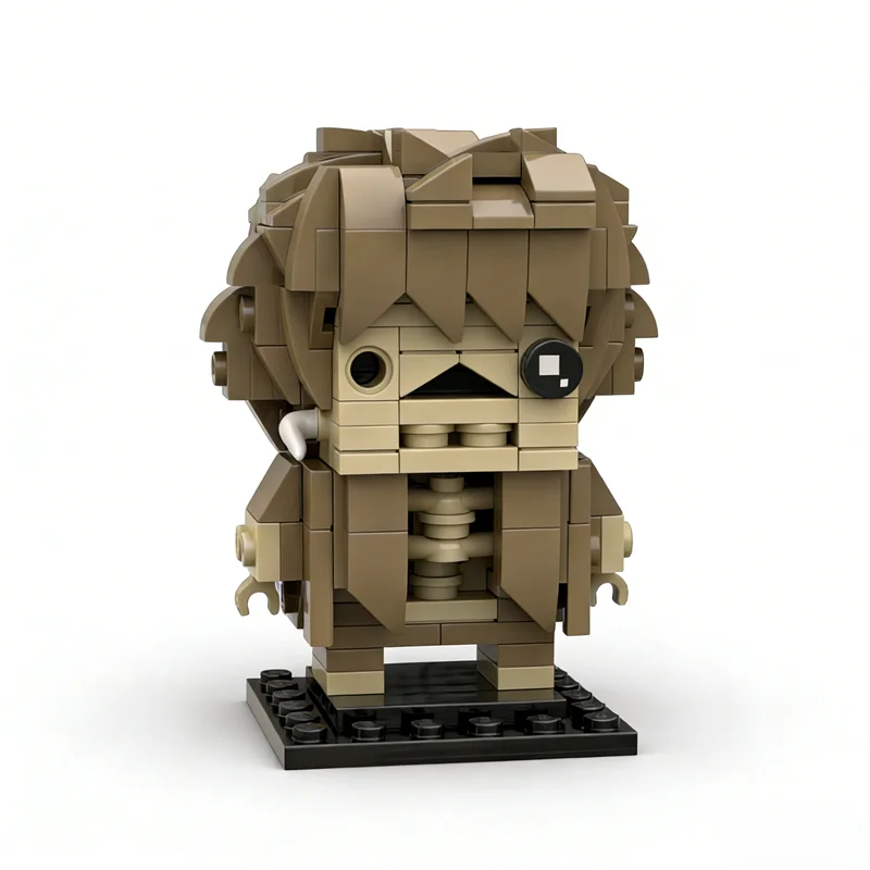 225pcs MOC Jay Decay Garbage Pail BricKidz Brickheadz Model Building Toy Blocks Architecture Christmas Gifts Creative Brick