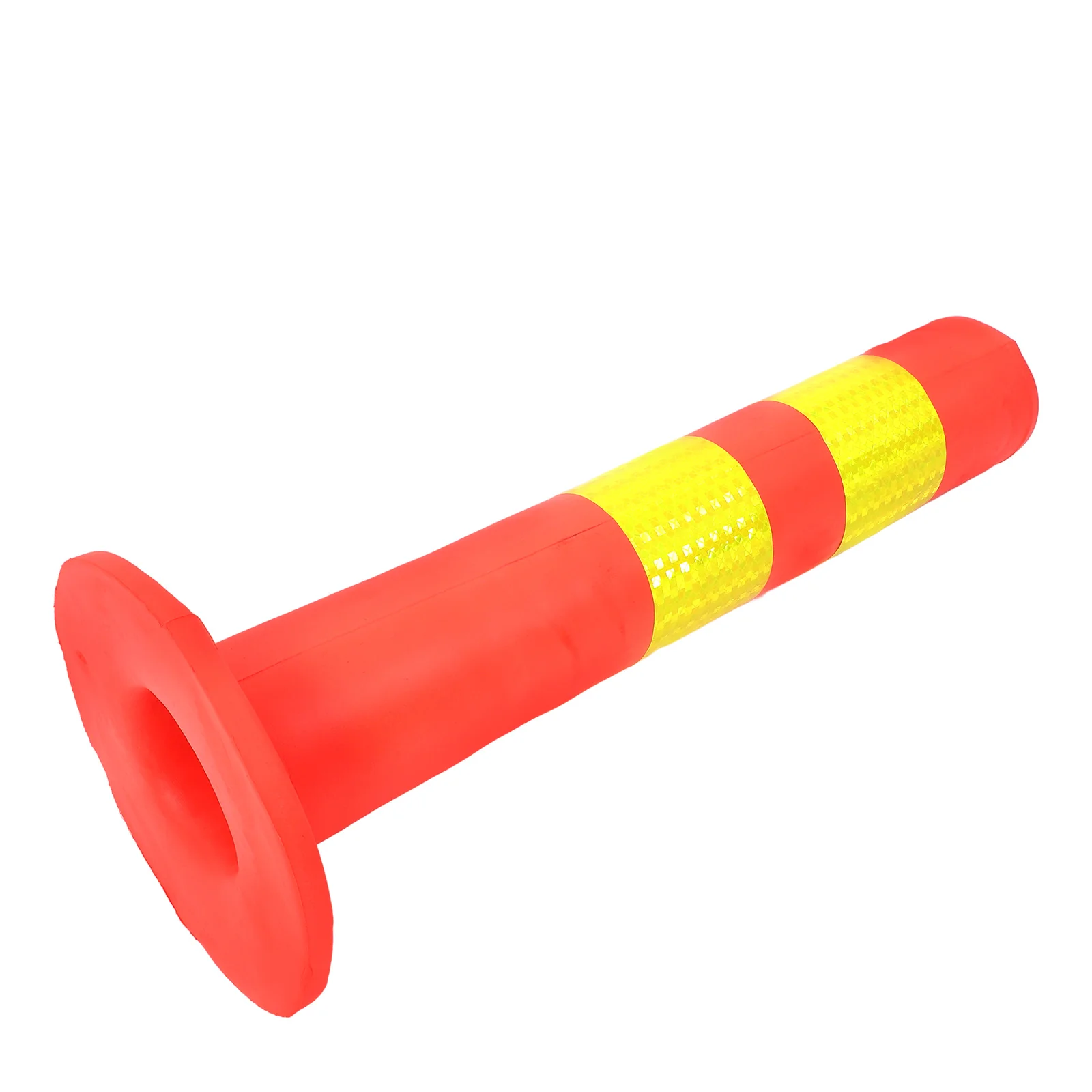 Columna de choque Barricada de seguridad Poste Cono de tráfico Delineador de conos Ayuda de estacionamiento de garaje amarilla