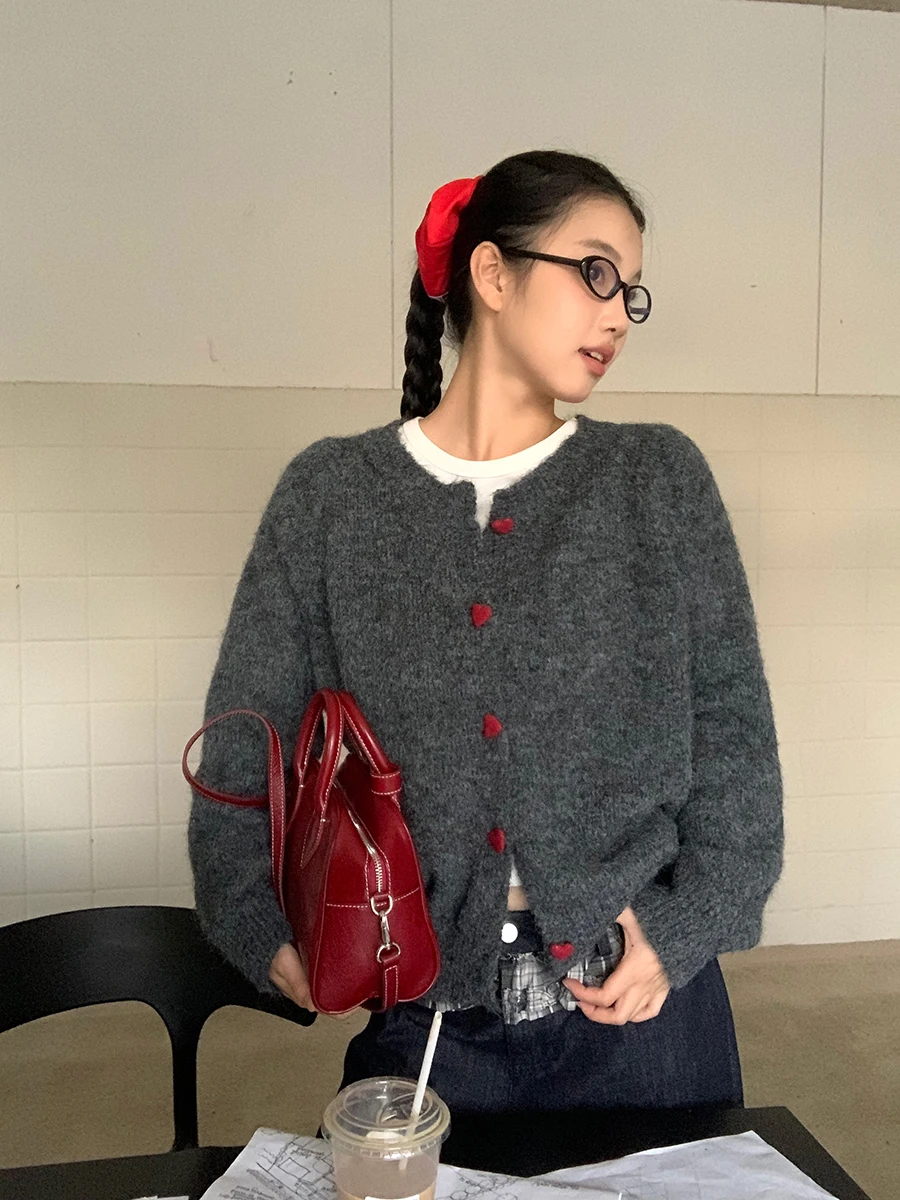 

ay Knitted Open Cardigan Women's Outerwear Lazy Sle Faionable Sweater Jaet Autumn New Arrival Simple Commute Sle