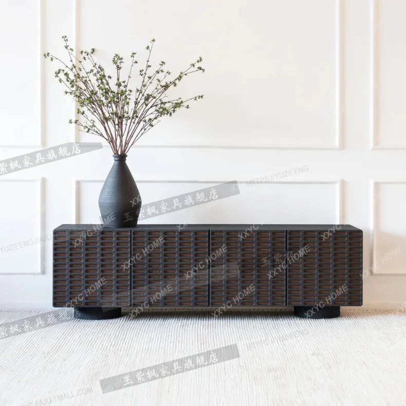 New  floor-to-ceiling TV cabinet living room home minimalist storage audio-visual cabinet