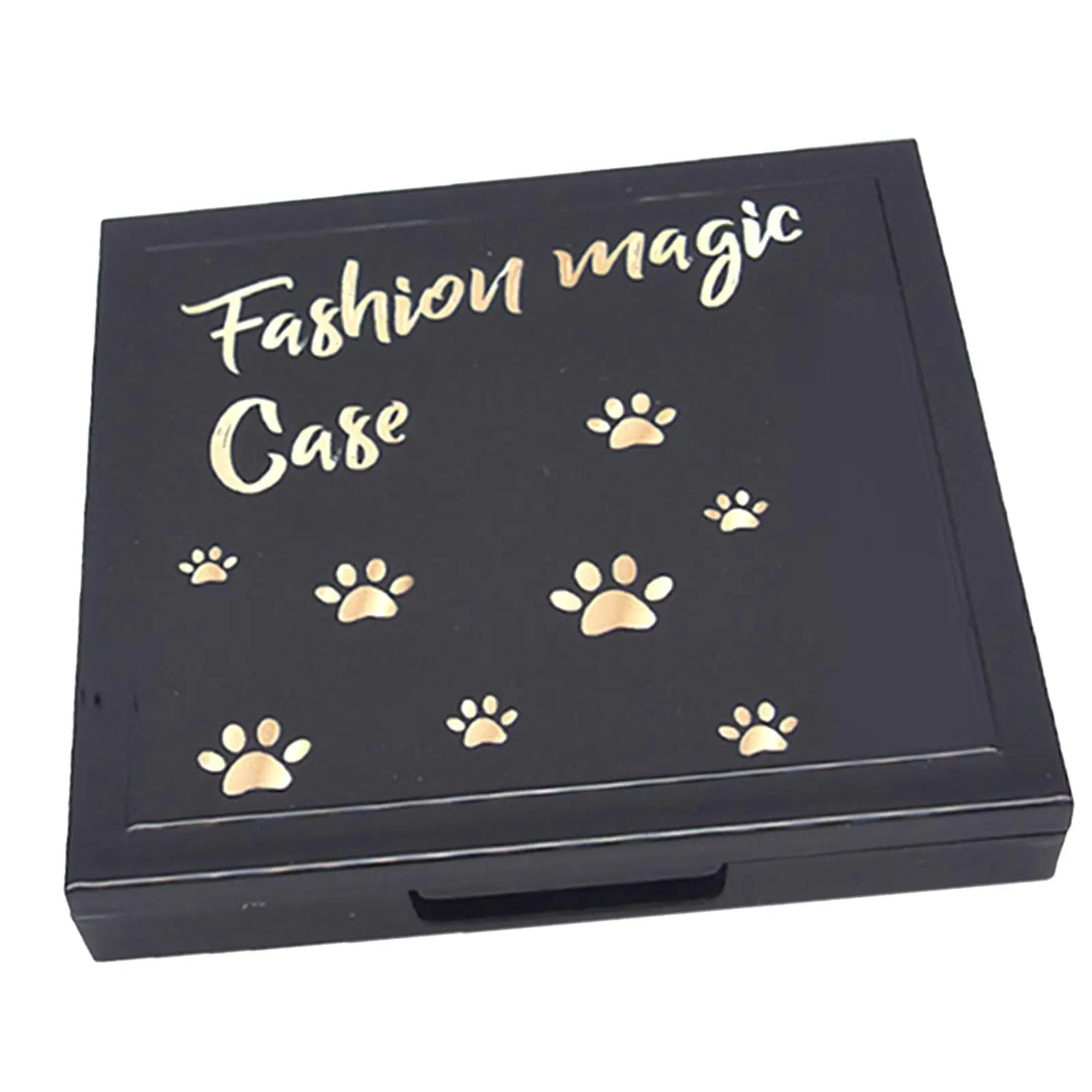 Palette Magnetica per Ombretti, Custodia Vuota di Grande Capacità in ABS con Specchio per Rossetti, Blush e Altro