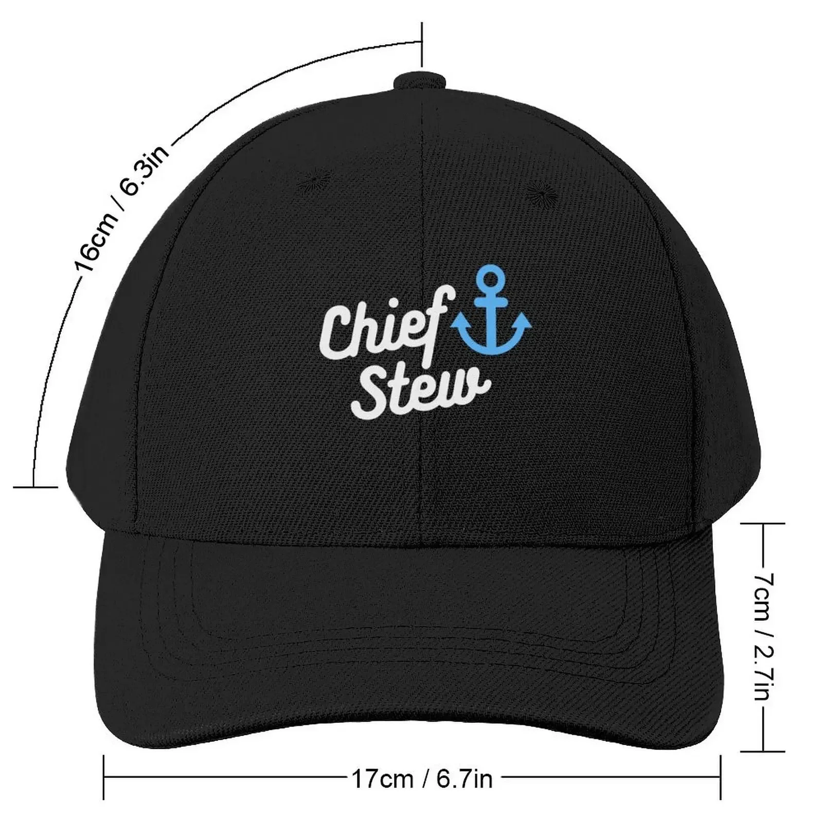 Chief Stew AKA Chief Stewardess Baseball Cap New In The Hat Horse Hat Golf Cap Boy Child Women's