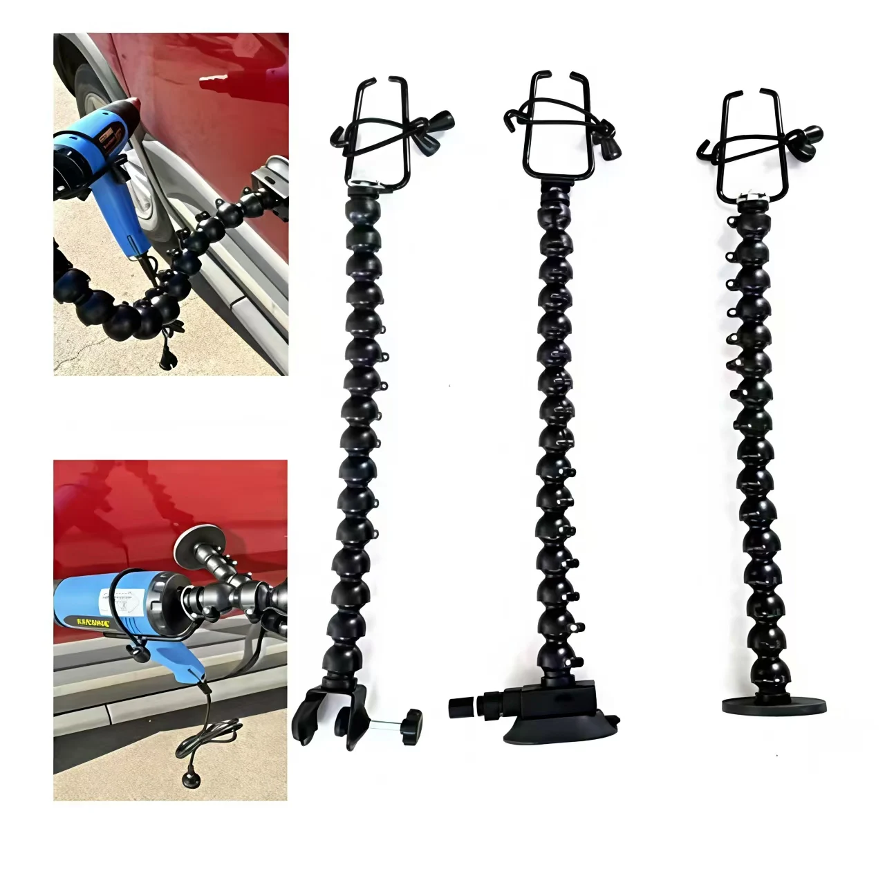 車の凹み修理用ホットエアガンホルダー、接着剤ガンスタンド、ペイントレスデントリムーバーpdrツール用