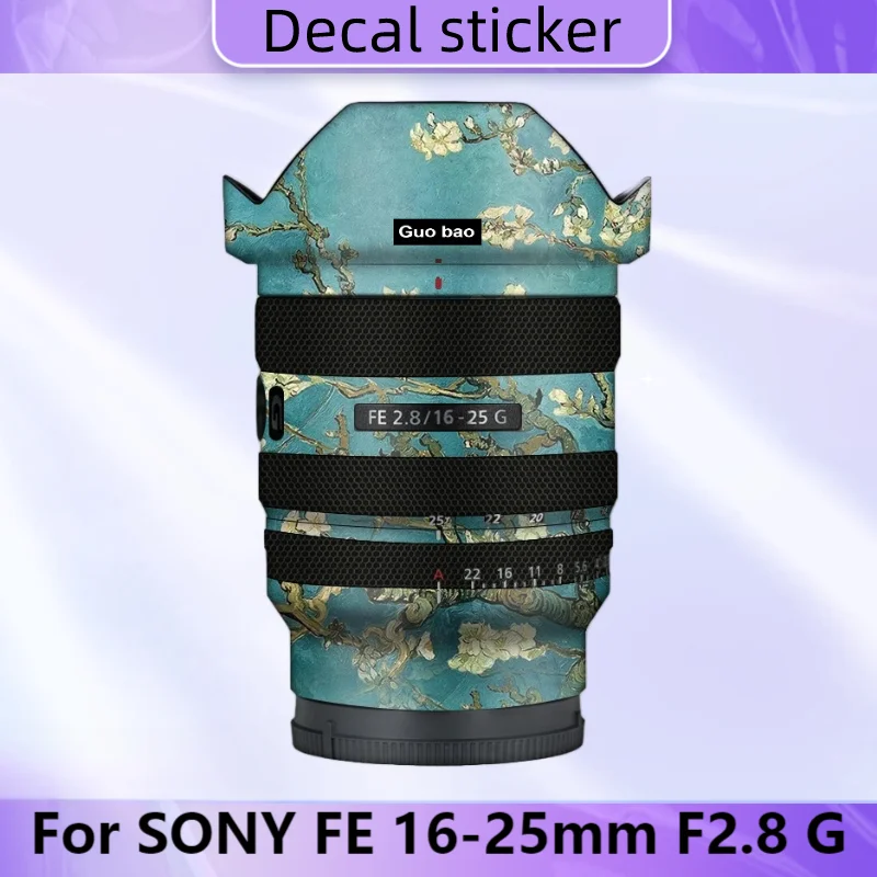 

Для SONY FE 16-25 мм F2,8 G наклейка на объектив защитная наклейка на кожу виниловая пленка защитное покрытие от царапин FE16-25 F2.8G