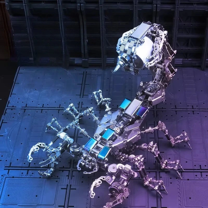 

Металлический 3D скорпион, механическая сборная модель, комплект Technology Sense, ручная работа, сделай сам, сборочный комплект, игрушки, подарки для взрослых