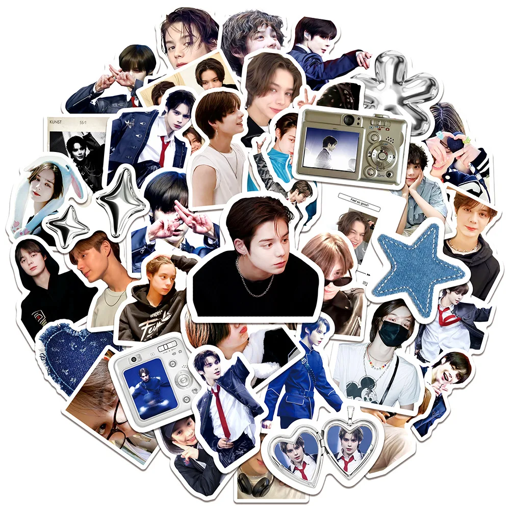 50 قطعة جديد KPOP المعبود بطل الهيب هوب الياباني الأمريكي JayJay ملصق SMTR25 جراب هاتف المدرب Ins-style لتقوم بها بنفسك كوب مقاوم للماء
