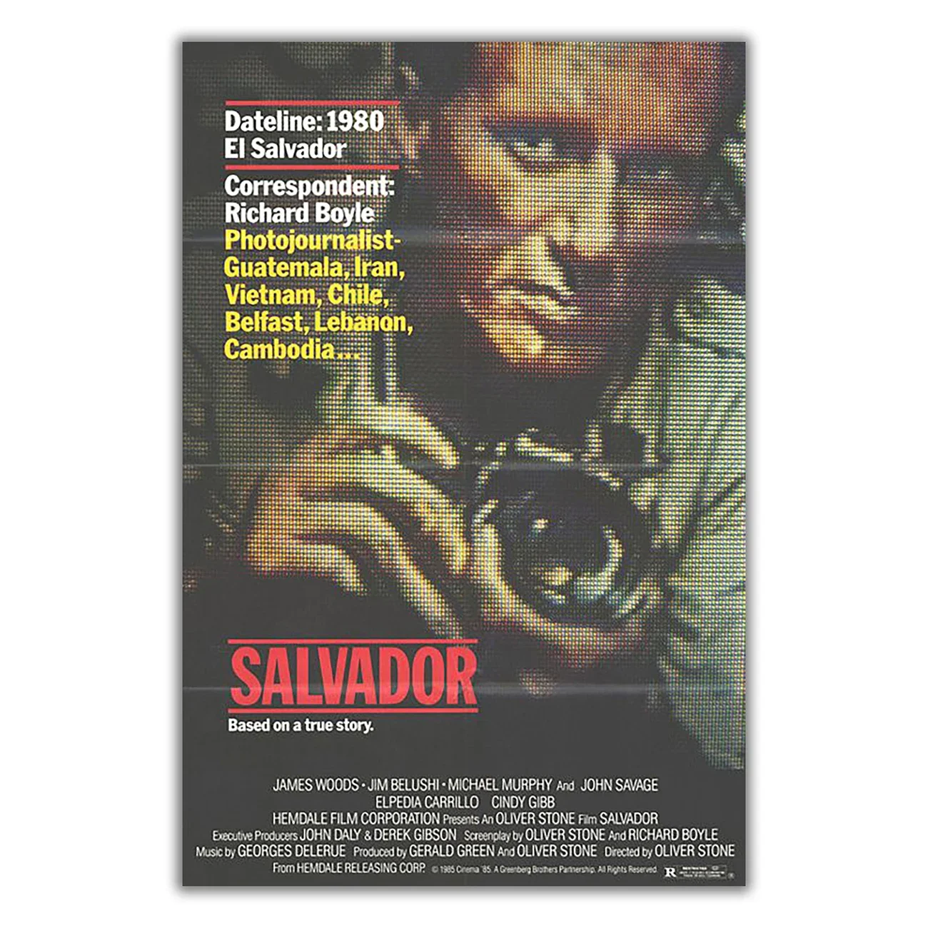 WM3363 Salvador Classic Movie HD Silk Fabric Poster Art Decor Indoor Painting Gift