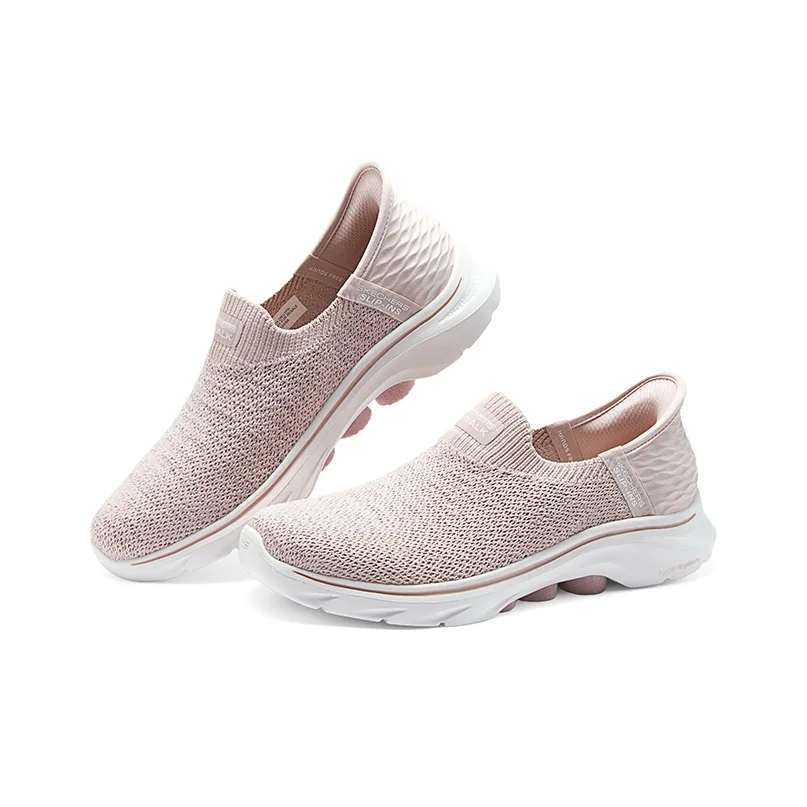 Skechers GO WALK 7 Comfortable Fabric Cushioning Abrasion Resistant Breathable Lightweight Low top Casual Running Shoes view 5