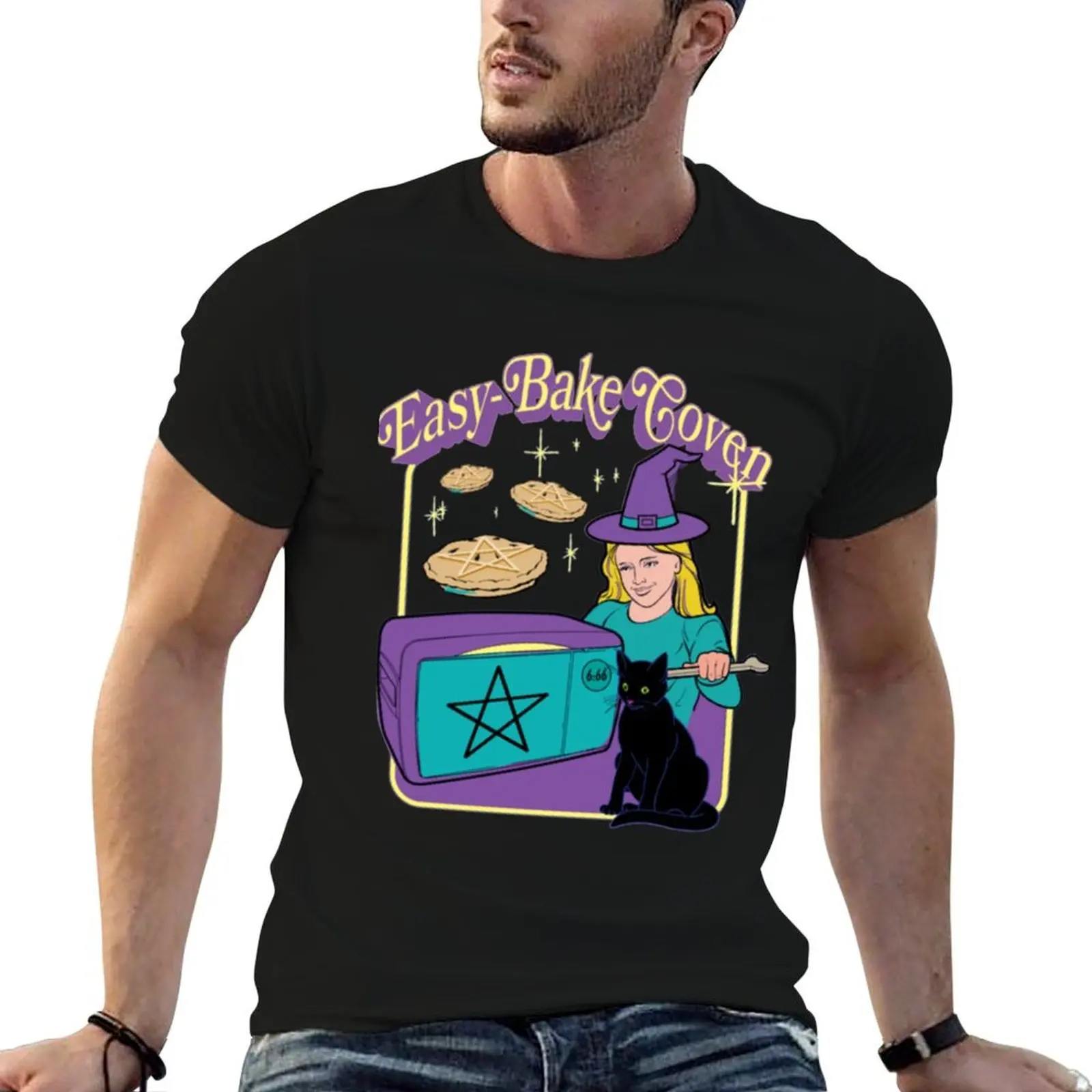 EASY BAKE COVEN T-Shirt mens graphic t shirts t shirts with prints printed t shirts for man T-shirt