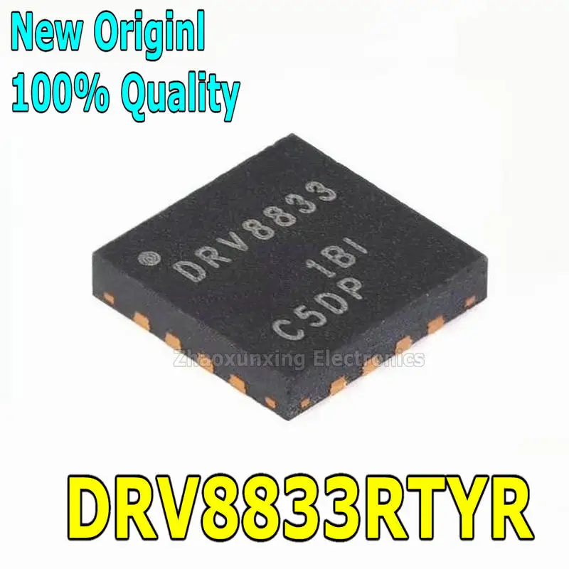 5~20PCS  New   DRV8833RTYR    DRV8833      QFN-16     Chipset