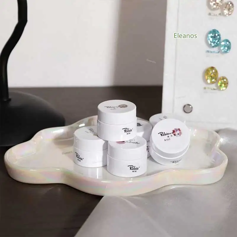 Eleanuos 32 قطعة تألق الترتر بريق هلام طلاء الأظافر مجموعة مع بطاقة اللون لصالون الأظافر نقع قبالة الأشعة فوق البنفسجية هلام مسمار الفن الديكور