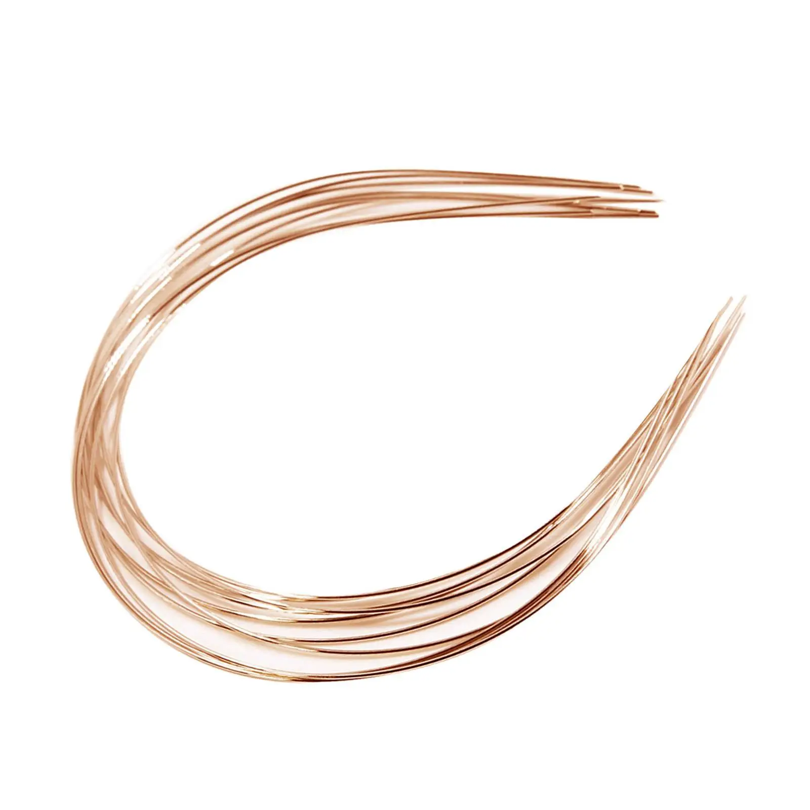 DIY Jewelry Making Blank Headbands for Women Girls Gold Metal Hair Hoop Band Craft Wreath Decor Supplies
