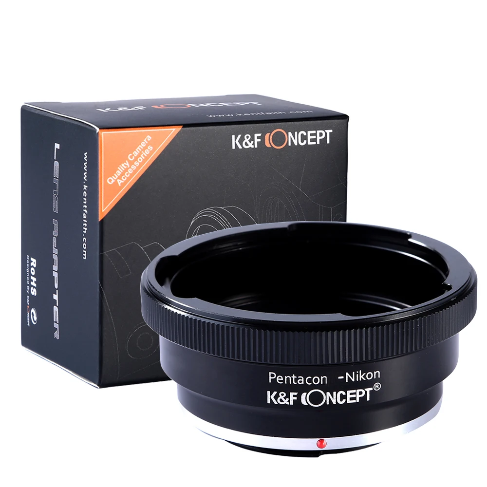 K&F Concept Lens Adapter For KIEV 60 Mount Lens to Nikon F D5300 D5600 D750 D780 D810 D850 Df D5 D6