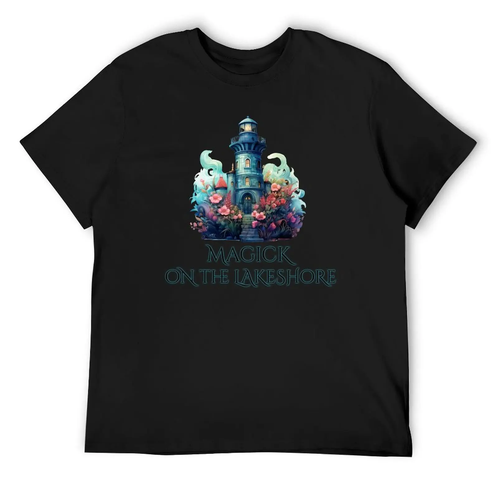 

Magick on the Lakeshore 2 T-Shirt tops Blouse vintage men t shirt