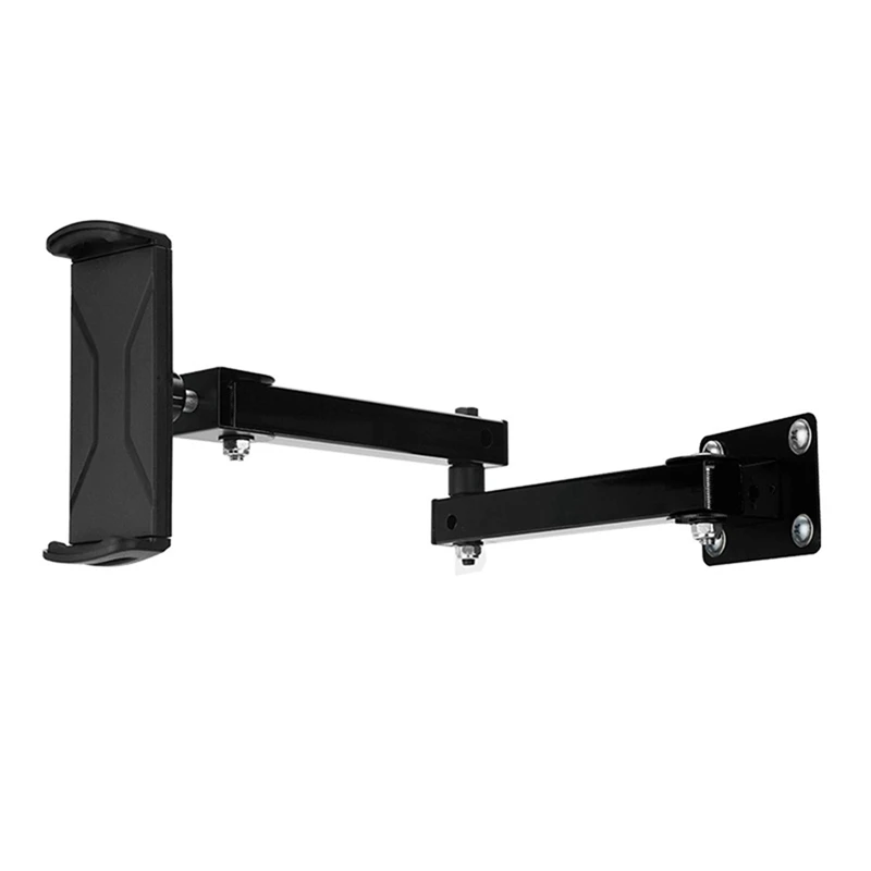 Folding Wall-Mounted Mobile Phone Tablet Holder Angle Adjustable Stretch Wall-Mounted Cantilever Tablet Holder