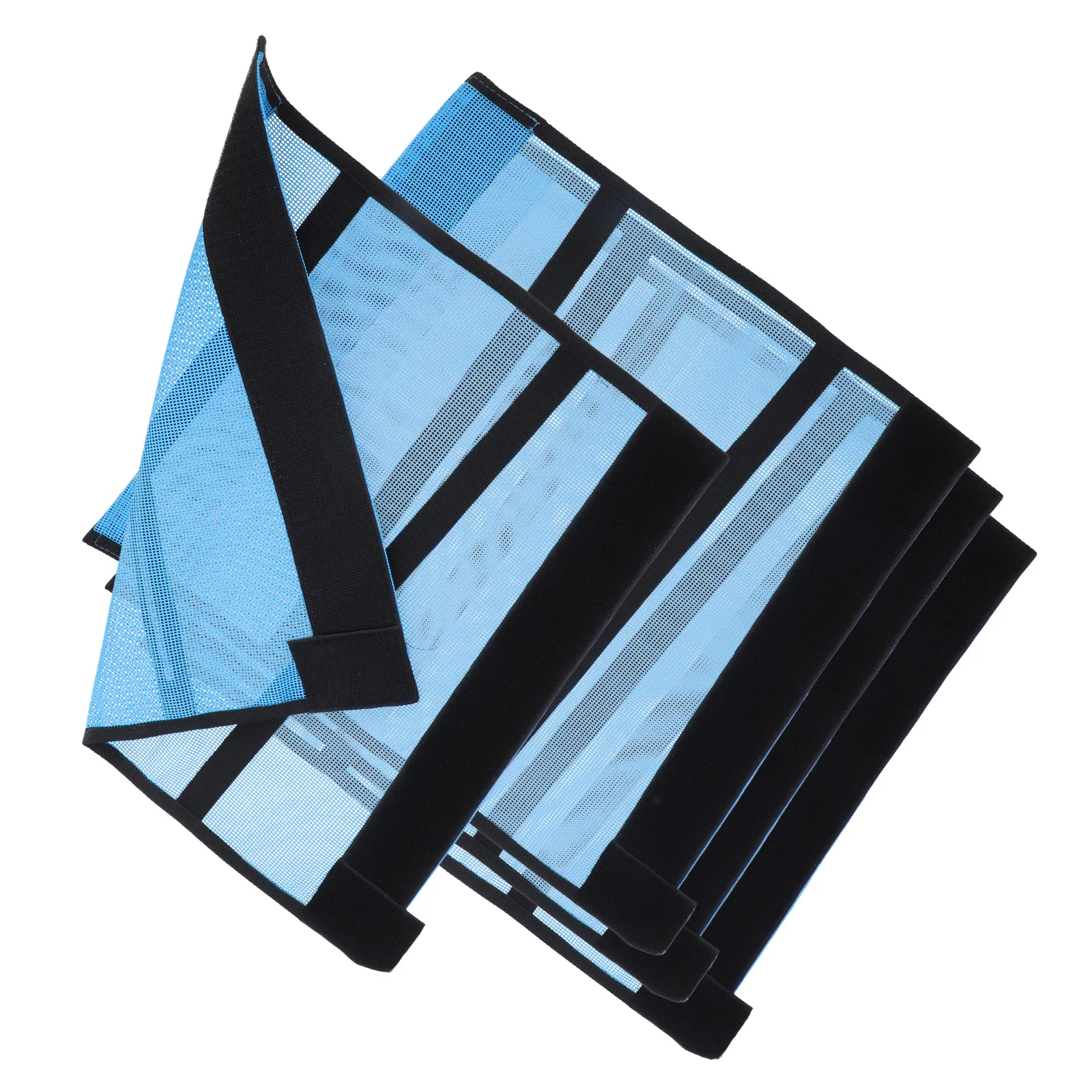 

4Pcs Horse Leg Wraps Mesh Fly Boots Easy on Off Comfortable Durable Horse Care Supplies Fly Boots Set of 4