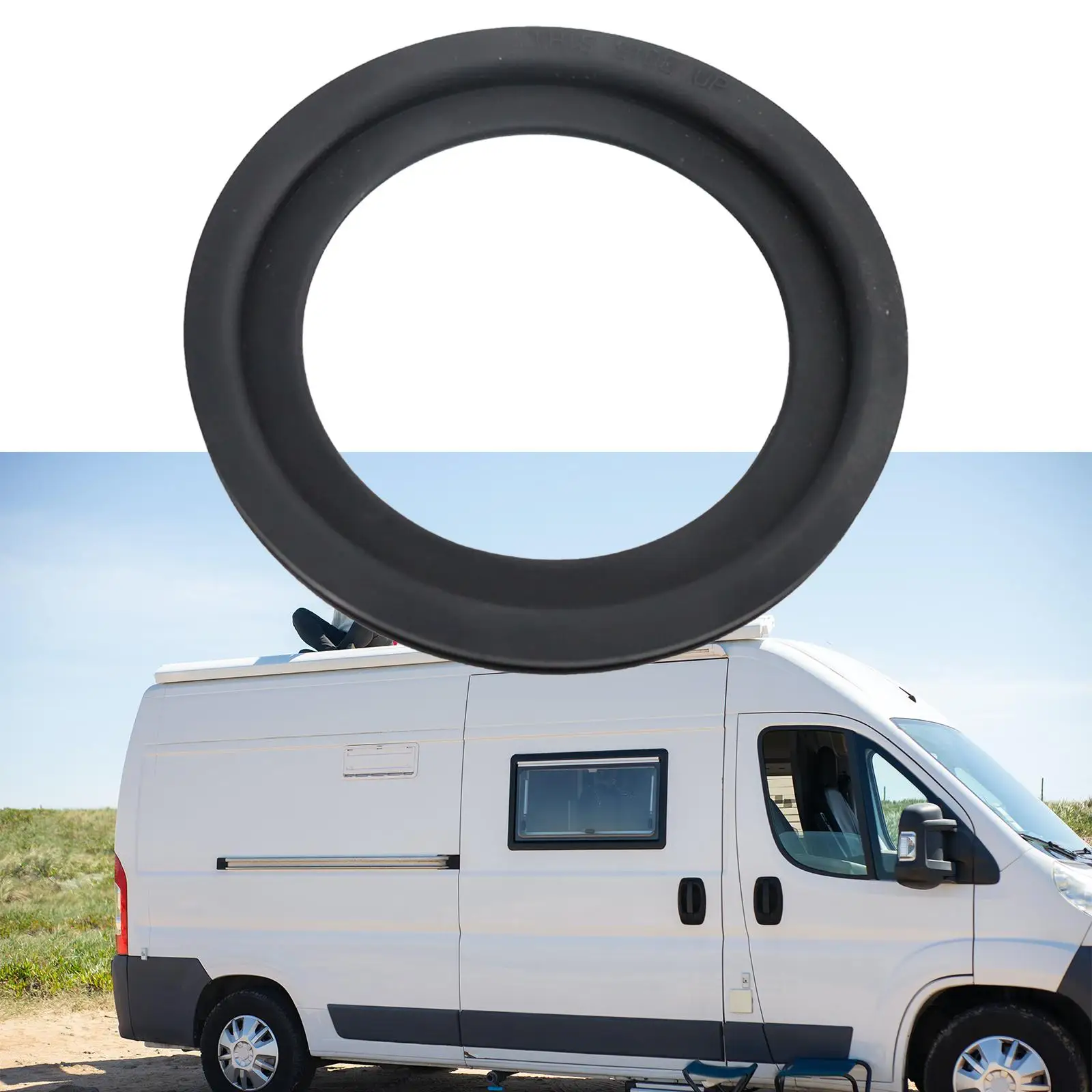 

Durable Toilet Flush Ball Seal Replacement Easy Installation Black 385311658 Accessories Silicone for 300 310 320 Trailer