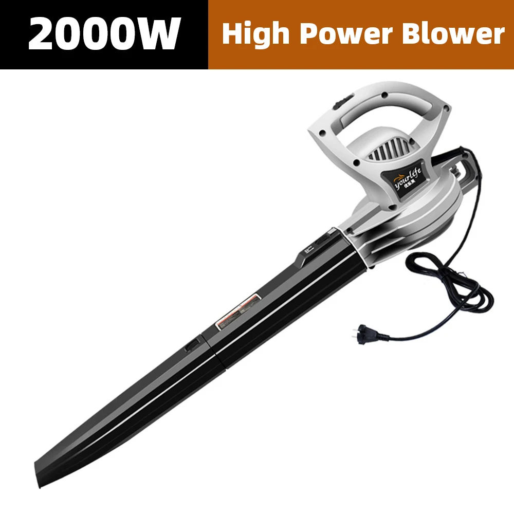 

Electric High Wind Industrial Blower, Powerful Computer Handheld, Vacuum Cleaner Leaf Snow