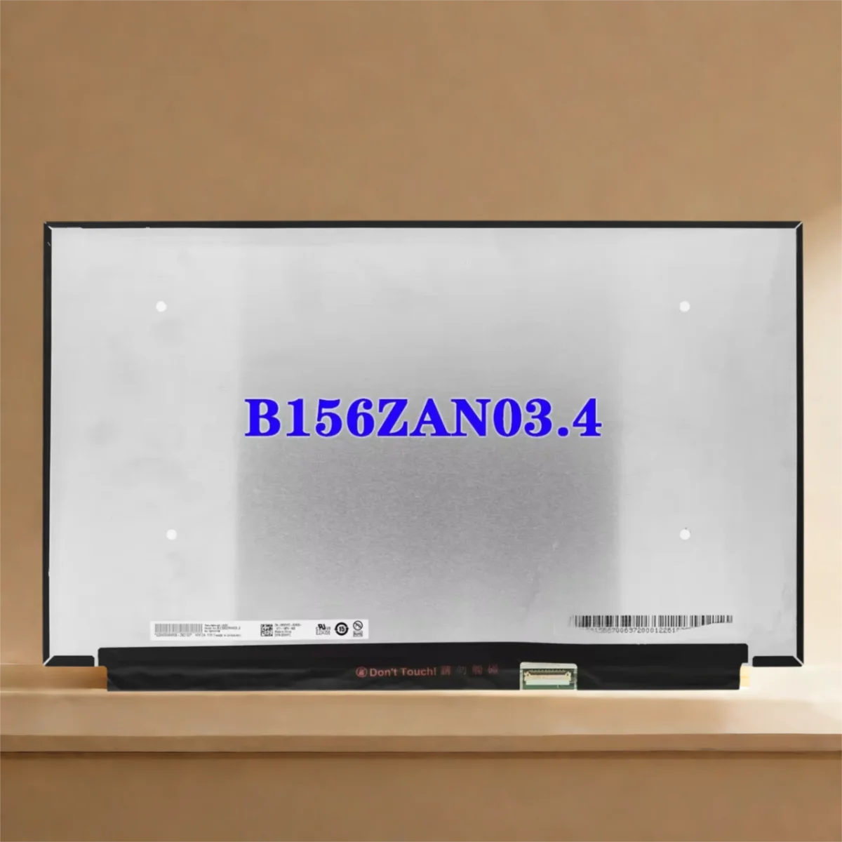 

15.6" Laptop LCD Screen B156ZAN03.4 EDP 40Pins Stitch 0.4MM IPS 100% Adobe RGB 8-bit Display Panel UHD 3840x2160