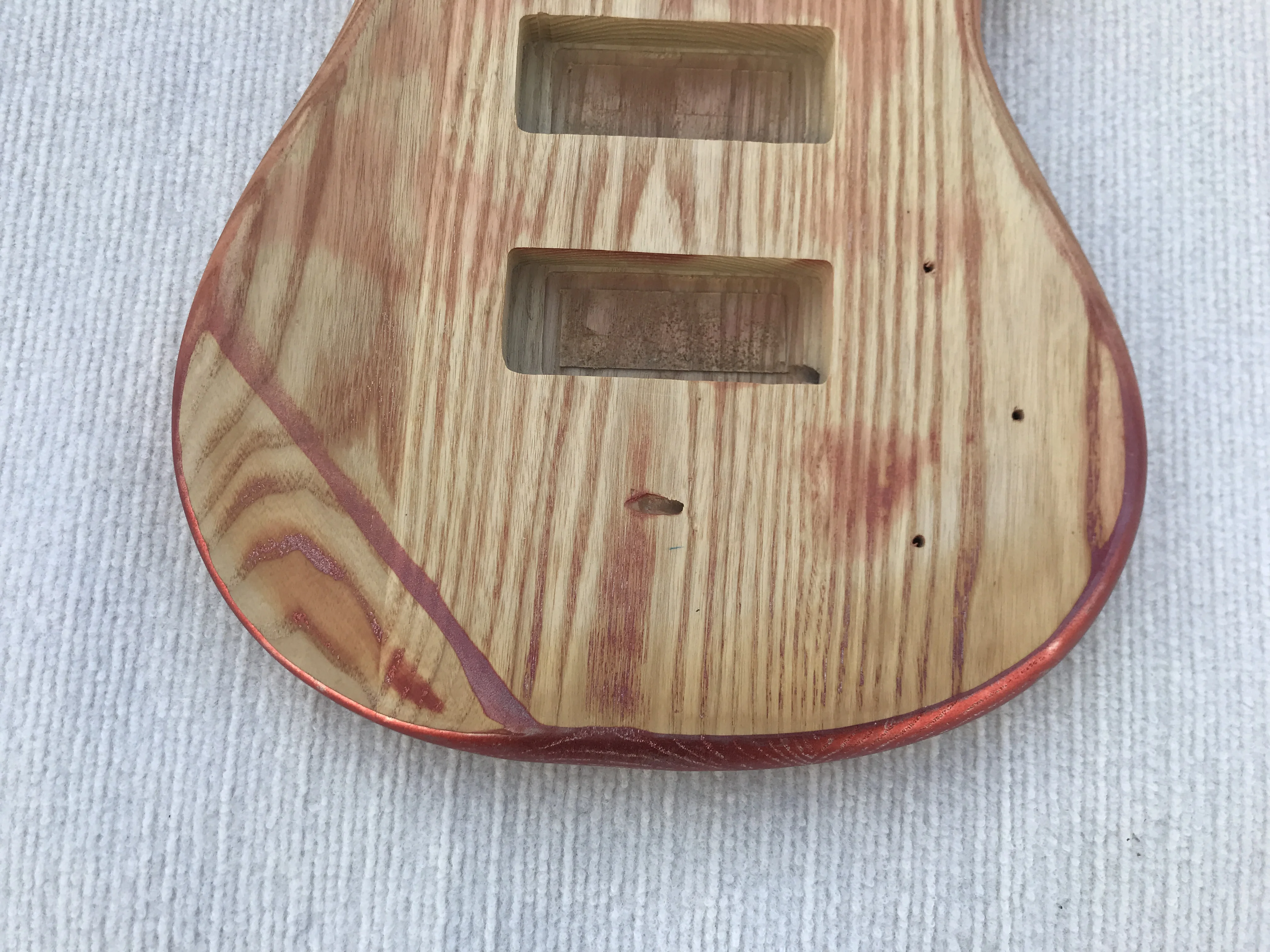 DIY Not new Custom Body for Electric Bass Guitar Guitarra  in Stock Discount