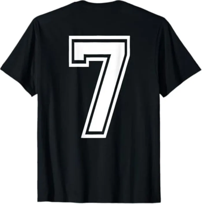 

Six Seven Meme Back Print Halloween T-Shirt