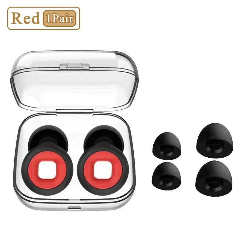 1Pairs Motorcycle Noise Reduction Earplugs Anti-noise Mute Earplugs Motorcycle Equipment Sleep Soundproof Earplugs