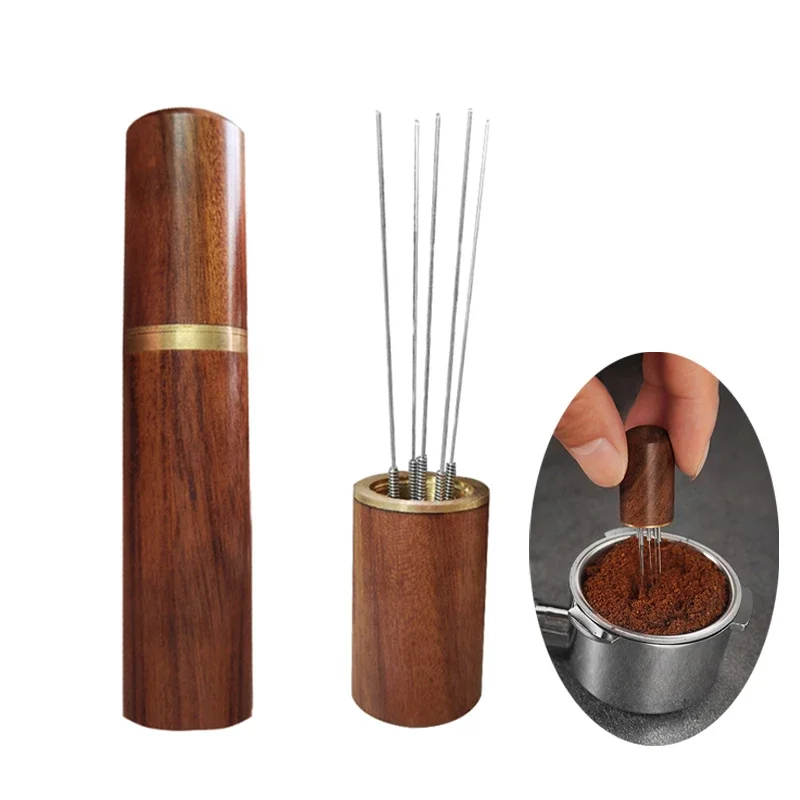 Coffee Espresso Powder Stirrer Coffee Tamper Needles  Distributor Leveler Tools Cafe Stirring Barista Accessories