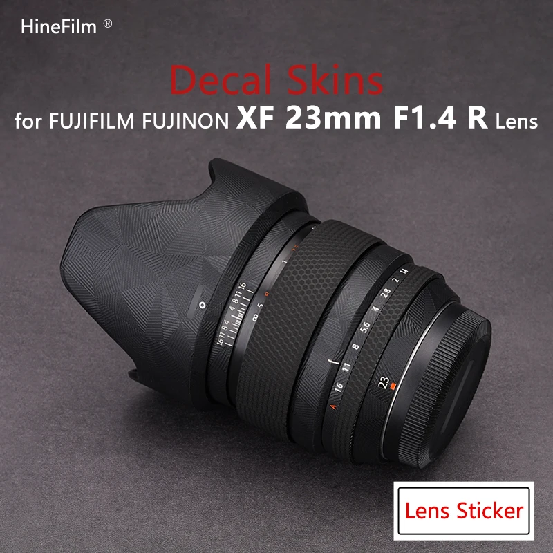 

Fuji XF23 F1.4 R Lens Premium Decal Skin for FUJIFILM Fujinon XF23mm F1.4 R Lens Protector Cover Film Wrap Sticker 3M Vinyl