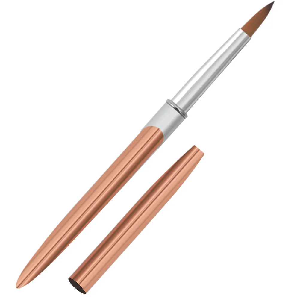 네일 아트 브러쉬 알루미늄 내구성 있는 정밀 스트라이핑 펜 네일 도구 전문가용 젤 드로잉 라이너 스트라이핑