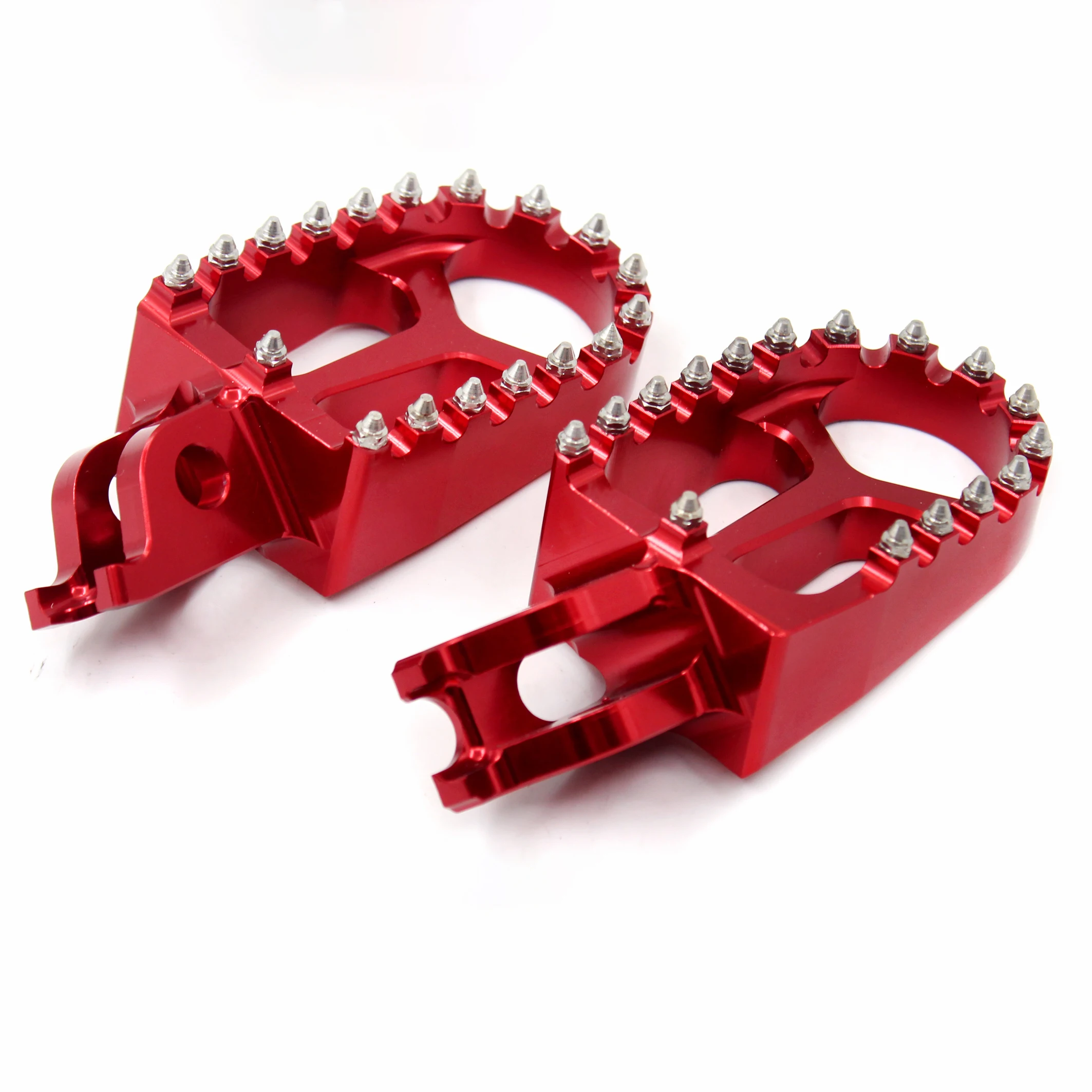 

STLF KKE Dirt Bike Motorcycle Pedals Aluminium Foot Pegs Footrest Foot Pedals Compatible With CR125R/250R CRF250R CRF450X