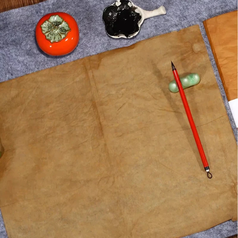 Half-Cooked Xuan Rice Paper Chinese Calligraphy Ink Painting Practice Paper For Beginner Artist Sumi Brush Writing Art Supplies