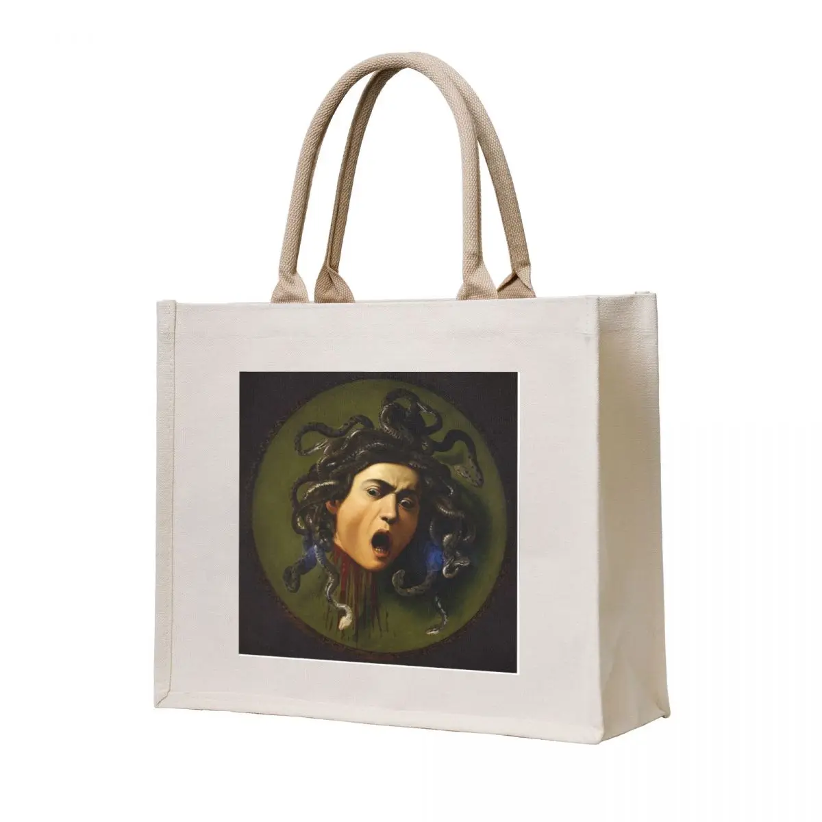

Medusa - Caravaggio (1597) Tote Bag female bag Handbags Cloth bag