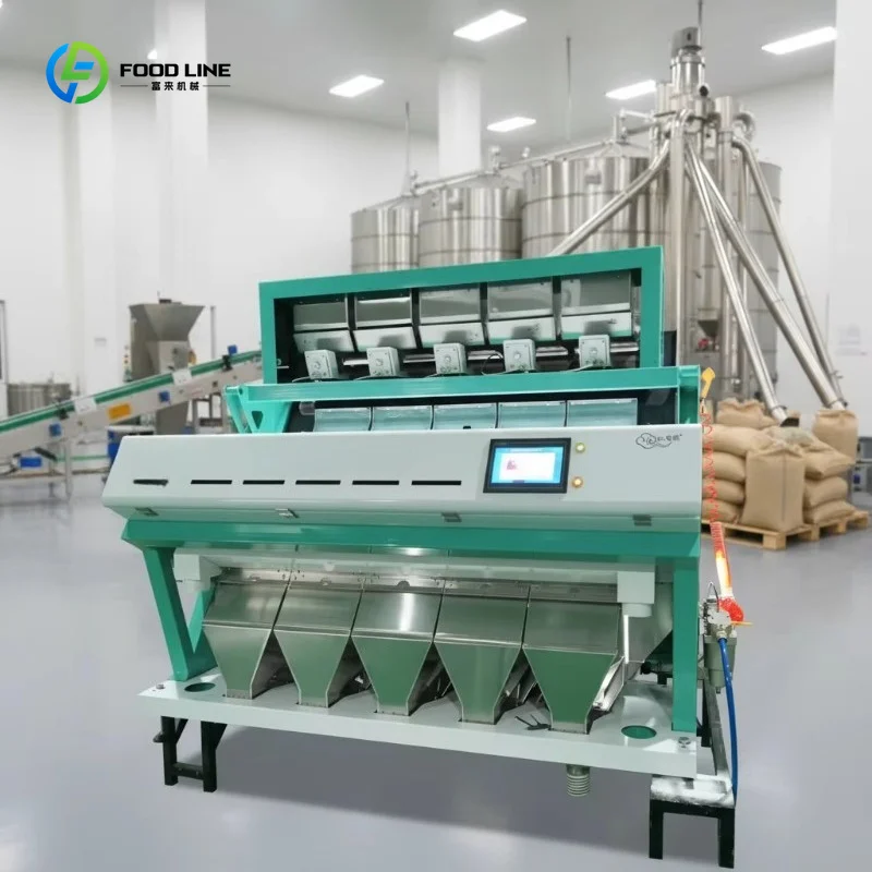 AI Seed Color Sorter CE for Flax Rice Grain Bean Quality Sorting Machine Intelligent Optical Custom