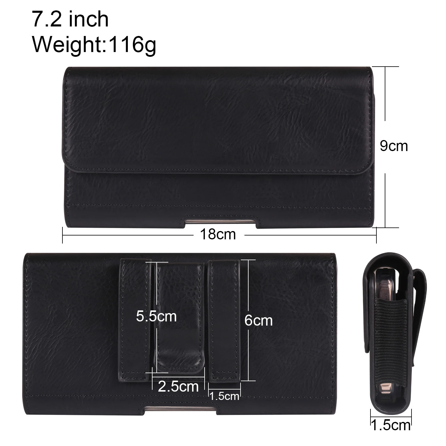 Variant: Black 7.2 inch