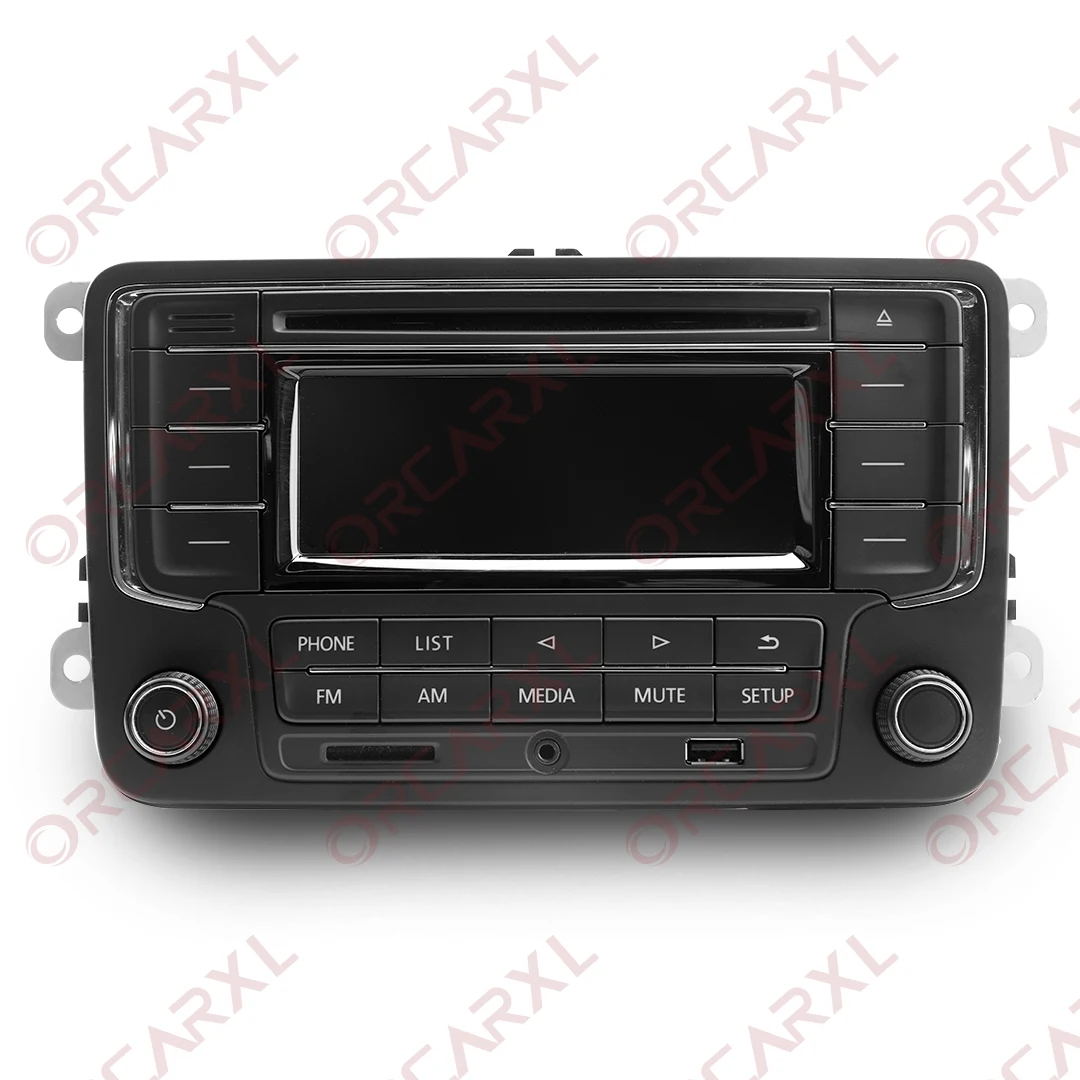 Noname 56D 035 185E MIB RCN210 Car Radio Bluetooth-compatible USB AUX CD Player for VW Golf 5 6 Jetta Mk5 MK6 Passat B6 CC B7