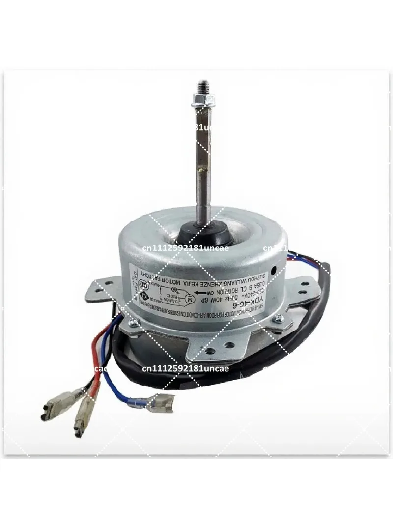 Replacement Air Conditioner Motor YDK-40-6 YDK-25-6 40W AC Fan Motor for HVAC Unit, High Speed Quiet Operation, Easy Install