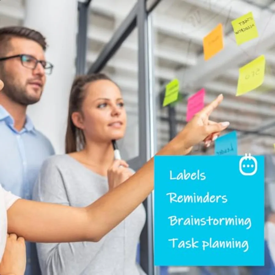 Sticky Notes 3x3 Inch 48 Pads Bright Colors SelfStick Memo Pads Thick Paper Easy to Stick Remove