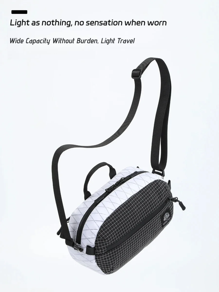 حقيبة OCE GEAR X-PAC مقاومة للماء للاستخدام الخارجي خفيفة الوزن ومتعددة الوظائف وخصر على الصدر والكتف وحزمة كروس للمشي لمسافات طويلة والسفر