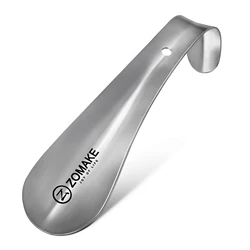 ZOMAKE Metal Shoe Horn Shoehorn Helper for Boots Flexible Lifter Spoon Professional Aid Tool Shoe Accessories for Seniors Kids