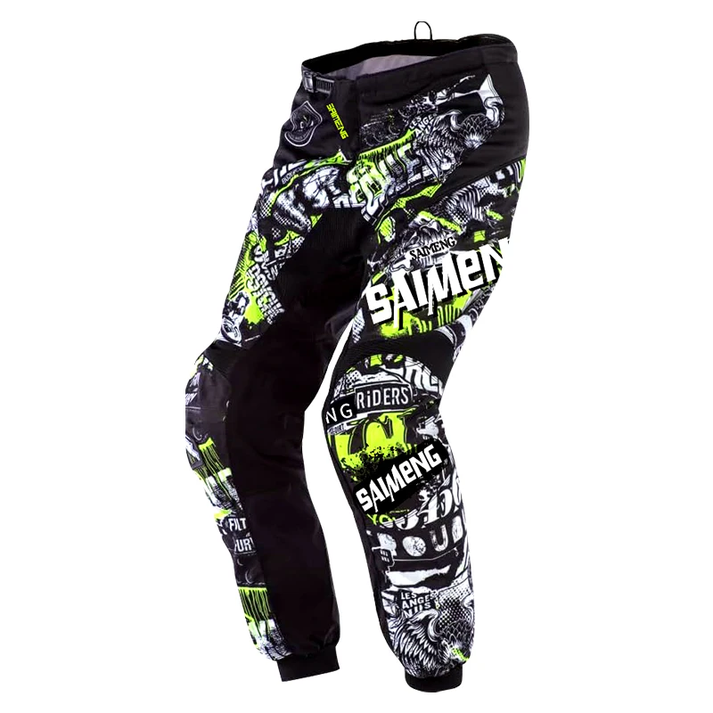 

Motocross Pant Racer MX mountain Off-road Mens Women's Downhill Motorcycle trousers Enduro MTB