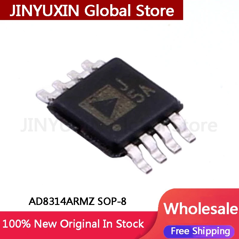 5-10Pcs AD8314 AD8314ARM AD8314ARMZ MSOP-8 IC In Stock Wholesale