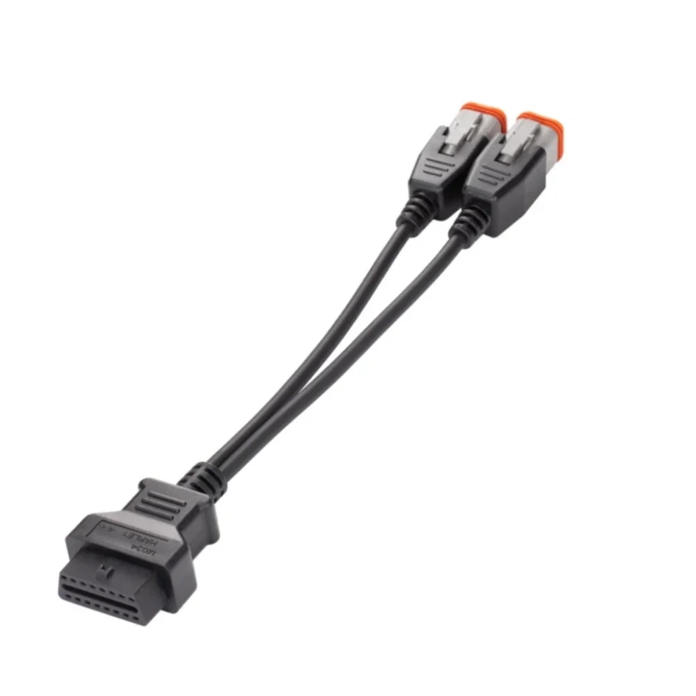 OBDSTAR M034 4Pin + 6Pin Diagnostic Data Cable for OBDSTAR ISCAN Motorcycle Marine Series Scanner Fault Code Read Clear Adapter