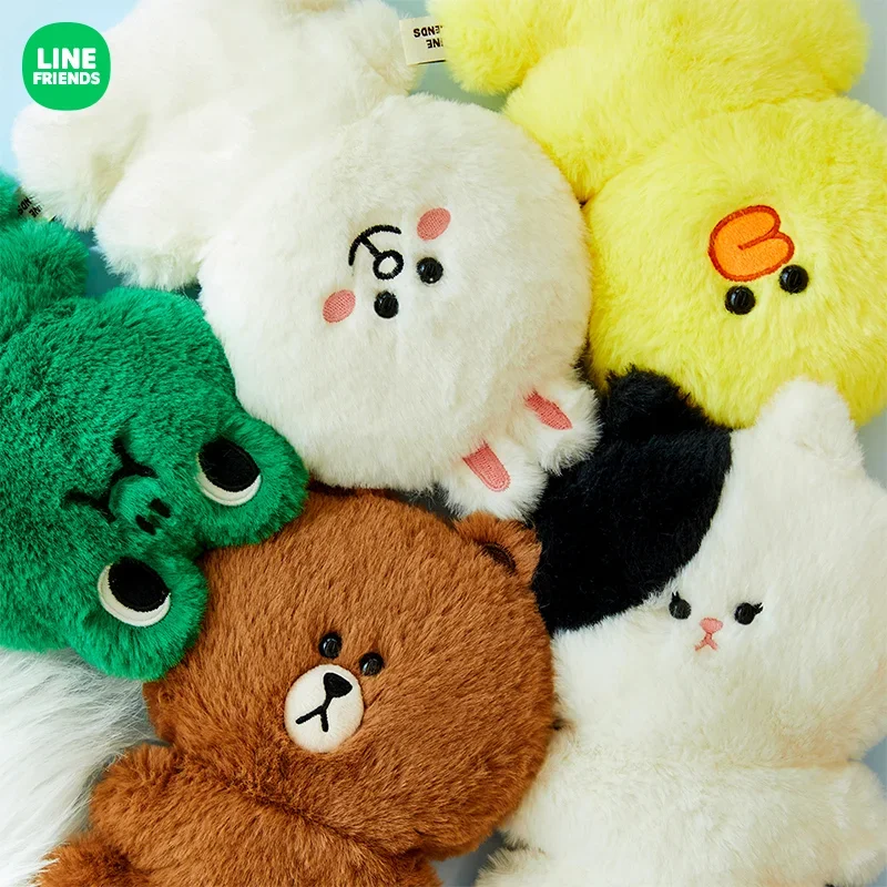 

LINE FRIENDS Original Kawaii BROWN CONY SALLY Anime Plush Doll Ornament Pendant Children Stuffed Animal Plushie Pillow Gift Toys