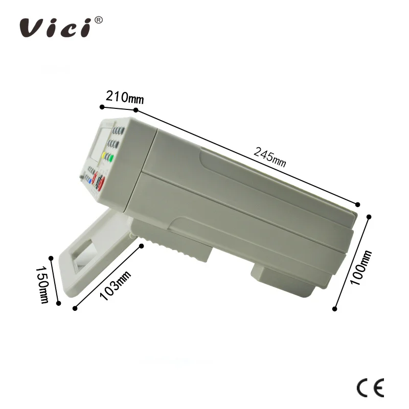 VICI cyfrowy blat ławki multimetr 80000 liczy duży LCD AC DC Auto zakres Multimetro woltomierz czworokątny miernik temperatury fali VC8145