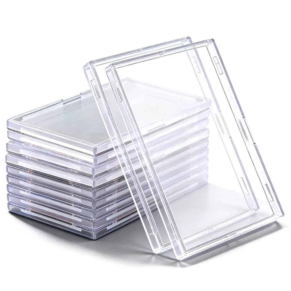 3 Stück Transparente Harte Acryl-Toploader-Kartenhüllen - Starre Schutzhüllen für TCG, MtG, Yu-Gi-Oh, Baseball- & Sportkarten, ZSY