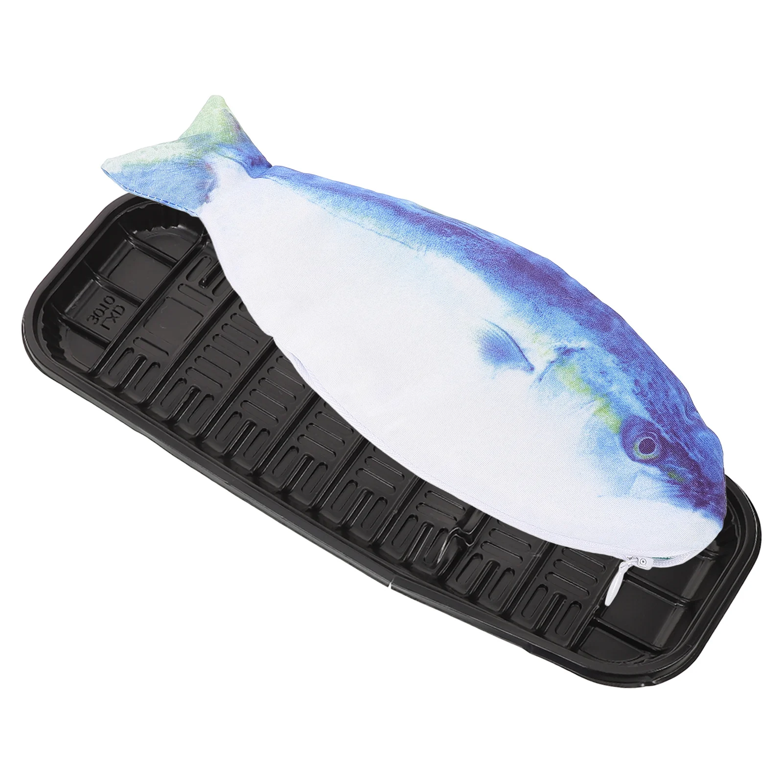 حقيبة أقلام رصاص على شكل سمكة، سعة كبيرة، منظم قرطاسية مضاد للتآكل، حقيبة فرشاة مكياج محمولة، حافظة أقلام كاواي، سحاب لطيف