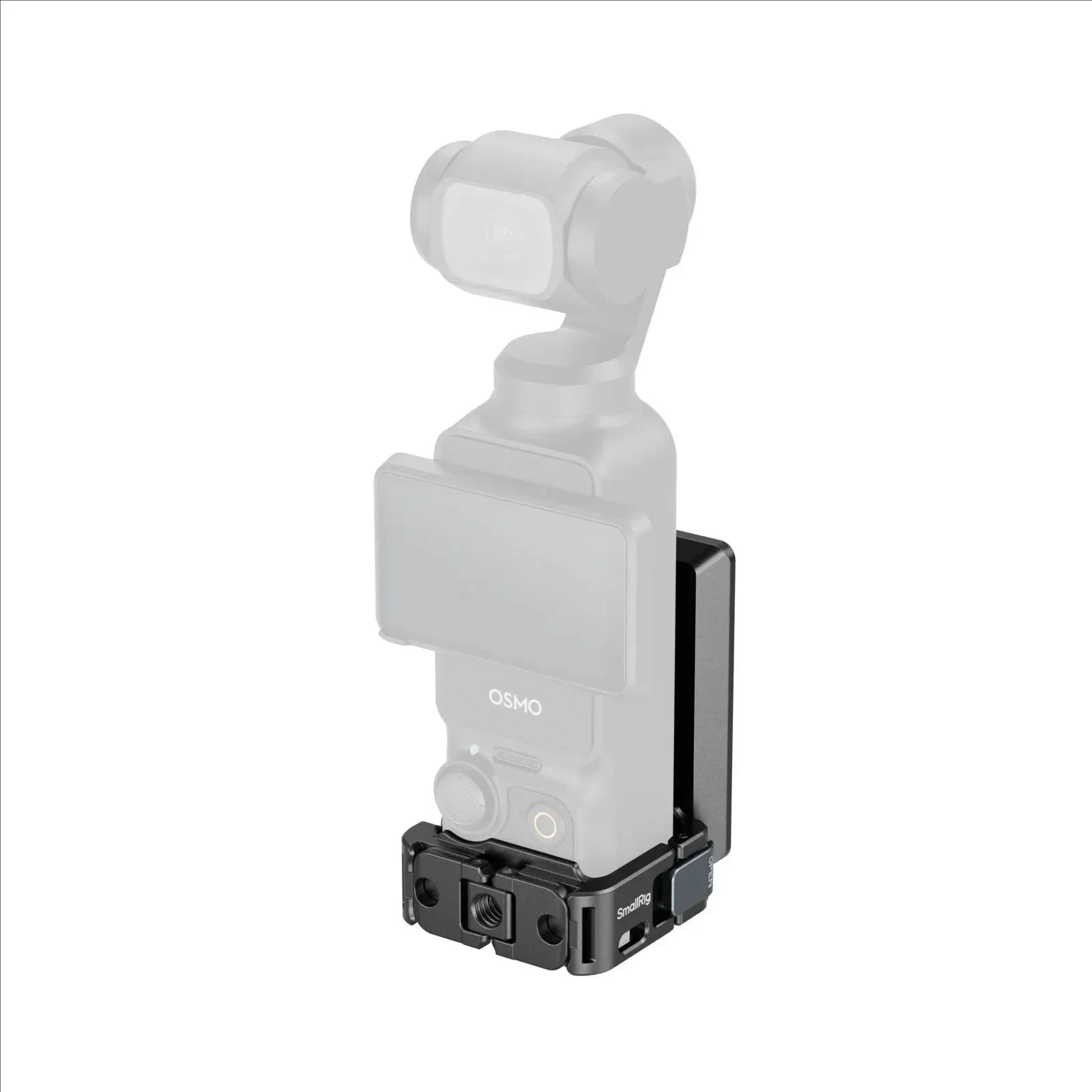 SmallRig Mount Support for DJI Osmo Pocket 3 Tilt Adjustment, Reversible Mounting, Magnetic Arca-Swiss Backplate -5581